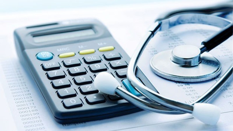 Calculator Stethoscope Finance Tax Money Min
